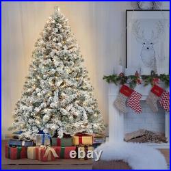 Arbol de Navidad Artificial de 6FT de Abeto con 250 Luces Blancas Christmas Tree
