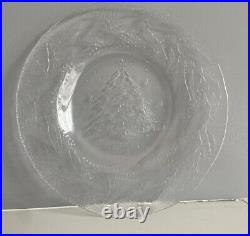 Arcoroc HOLLY TREE Christmas SET OF 12 Dinner Plates & SET OF 12 Salad Plates