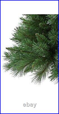 Argos Home 6ft Half Parasol Christmas Tree Green