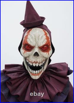 Arrived! Animtronic Evil Circus Clown N The Box Skeletal Moving Talking Prop