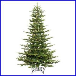 Artificial Christmas Tree 6.5 ft. Pre-Lit Aspen Green Fir 500-Clear Lights
