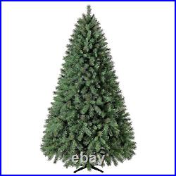 Artificial Christmas Tree 7.5′ Green Natural Fir Look Lifelike 1310 Branch Tips
