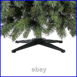 Artificial Christmas Tree 7.5' Green Natural Fir Look Lifelike 1310 Branch Tips