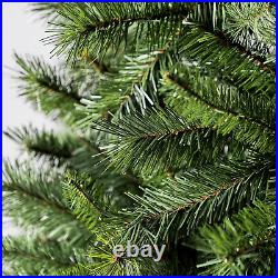 Artificial Christmas Tree 7.5' Green Natural Fir Look Lifelike 1310 Branch Tips