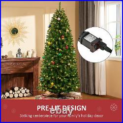 Artificial Christmas Tree 7.5' Indoor Realistic Holiday Decoration, 1146 Tips