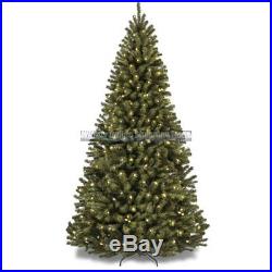 Artificial Christmas Tree 7.5 White Lights Non-Allergenic Led Light Pre Lit 7Ft