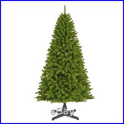 Artificial Christmas Tree Fir 400 Dual Color LED Lit Lights Decorations 6.5FT