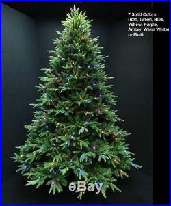Artificial Christmas Tree LED Lights Holiday Xmas Season Decoration Santa Claus