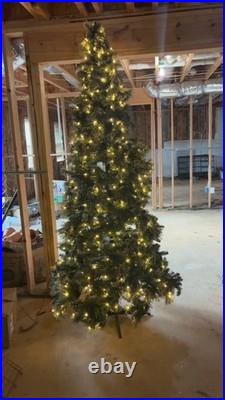 Artificial Christmas Tree, Pine cone decoration, 9 foot