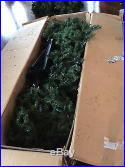 Artificial Christmas Tree Prelit Frasier Pine Green 12ft Pine Clear Lights Xmas