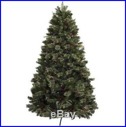 Artificial Christmas Tree With Lights Holiday Decorations Indoor Lighted Decor
