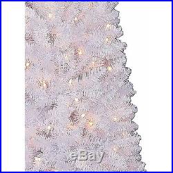 Artificial Christmas Tree Xmas Decor Lights Holiday Ornament Pine Pre-Lit 7