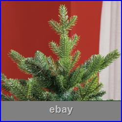 Artificial Christmas Tree with Metal Stand, Hinged Branches