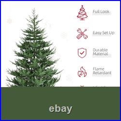 Artificial Christmas Tree with Realistic Branch Tips, Auto Open for Party