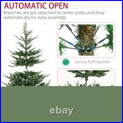 Artificial Christmas Tree with Realistic Branch Tips, Auto Open for Party