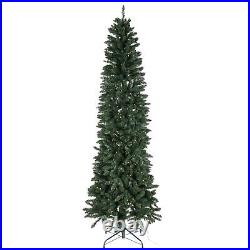 Artificial Christmas Trees Lighted Christmas Tree 7.5Ft Trees With Metal Base