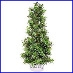 Artificial Fake Marijuana Leaf Christmas Tree Weed