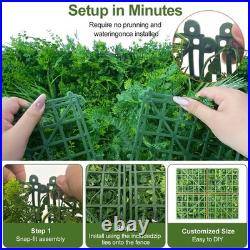 Artificial Grass Wall Hedge Privacy Fence Backdrop Screen Party Decoration 5pcs Artificial Grass Wall Hedge Privacy Fence Backdrop Screen Party Decoration 5pcs