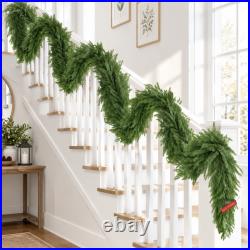 Artificial Green Fir Garland Bendable Christmas Greenery Garland Low-Maintenance Artificial Green Fir Garland Bendable Christmas Greenery Garland Low-Maintenance