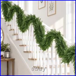 Artificial Green Fir Garland Bendable Christmas Greenery Garland Low-Maintenance Artificial Green Fir Garland Bendable Christmas Greenery Garland Low-Maintenance