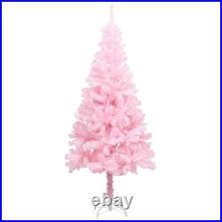 Artificial Pre-lit Christmas Tree with Ball Set Pink 70.9 PVC Artificial Pre-lit Christmas Tree with Ball Set Pink 70.9 PVC