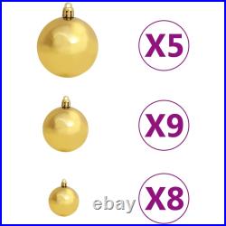 Artificial Pre-lit Christmas Tree with Ball Set Pink 70.9 PVC Artificial Pre-lit Christmas Tree with Ball Set Pink 70.9 PVC