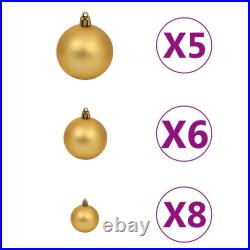 Artificial Pre-lit Christmas Tree with Ball Set Pink 70.9 PVC Artificial Pre-lit Christmas Tree with Ball Set Pink 70.9 PVC
