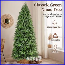 Artificial Realistic Christmas Tree Green Spruce XMAS Tree with Stand 4-9 Foot