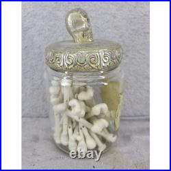 Ashland Halloween Ravenshead Manor Skull Lid Jar Magical Ingredients Decor