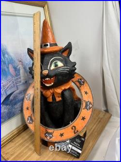 Ashland Michaels Halloween Primitive Black Cat Ring Toss Table Decor