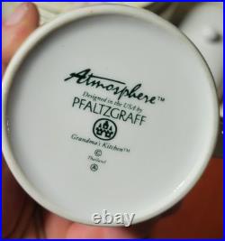 Atmosphere By Pfaltzgraff Porcelain Grandma's Kitchen 36 Peices