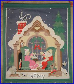 Avon 1987 Advent Calendar Christmas Countdown Calendar with Mouse