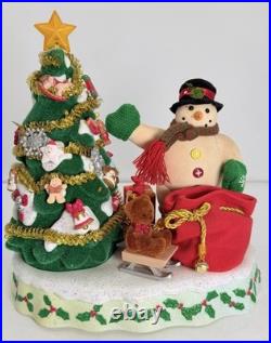 Avon A? Wonderful Countdown to Christmas Talking Lighted Snowman Advent Tree