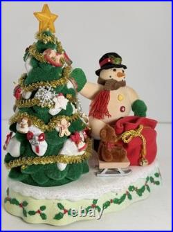 Avon A? Wonderful Countdown to Christmas Talking Lighted Snowman Advent Tree