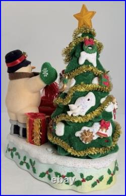 Avon A? Wonderful Countdown to Christmas Talking Lighted Snowman Advent Tree