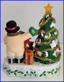 Avon A? Wonderful Countdown to Christmas Talking Lighted Snowman Advent Tree