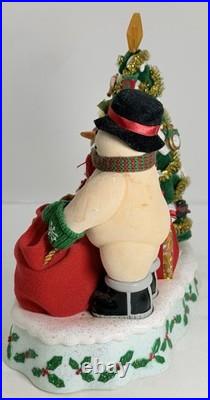 Avon A? Wonderful Countdown to Christmas Talking Lighted Snowman Advent Tree