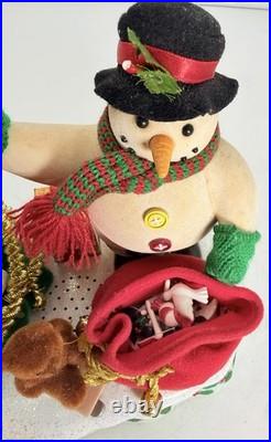 Avon A? Wonderful Countdown to Christmas Talking Lighted Snowman Advent Tree