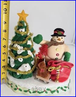 Avon A? Wonderful Countdown to Christmas Talking Lighted Snowman Advent Tree
