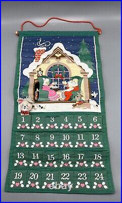 Avon Advent Calendar Countdown To Christmas With Mouse Excellent Condition