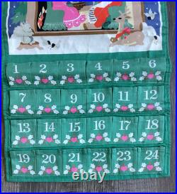 Avon Advent Calendar Countdown to Christmas Original Mouse 1987 Vintage