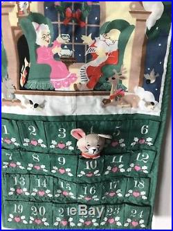 Avon Advent Calendar With Mouse Vintage Countdown To Christmas 1987