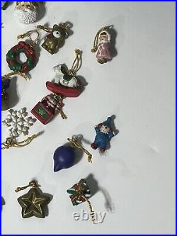 Avon Christmas is Coming Advent Tree Replacement Parts Drawers Ornaments LOT