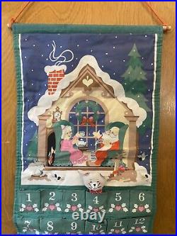 Avon Countdown Calendar Vintage 1987 with Original Mouse Advent Calendar
