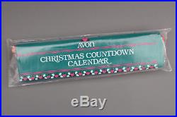 Avon Countdown To Christmas Advent Calendar Still in Plastic Vintage 1987