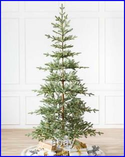 BALHILL ARTIFICIAL CHRISTMAS TREES Alpine Balsam Fir Tree 6.5ft Clear LED