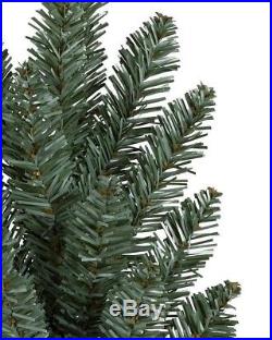 BALSAM HILL Classic Blue Spruce Christmas Tree, 7.5 ft, Choose your own light