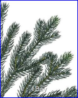 BALSAM HILL Norway Spruce Narrow Christmas Tree, 9 ft, Clear with Easy Plug