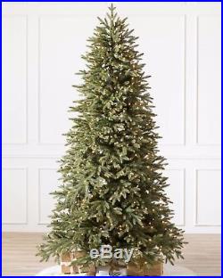 BALSAM HILL STRATFORD SPRUCE Christmas Tree Clear Light Express Shipping