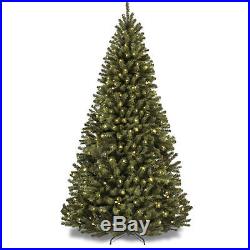BCP 6ft Pre-Lit Spruce Hinged Artificial Christmas Tree with Stand Green